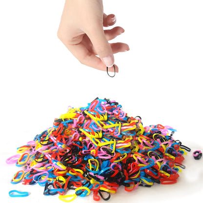 Sanas Mini Rubber Bands Dark - 1500Pcs