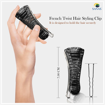 Sanas French Twist Hair Styling Clip - 1Pc