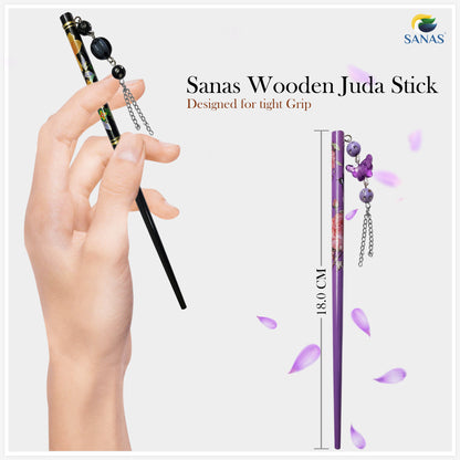 Sanas Wooden Juda Stick - 1Pc