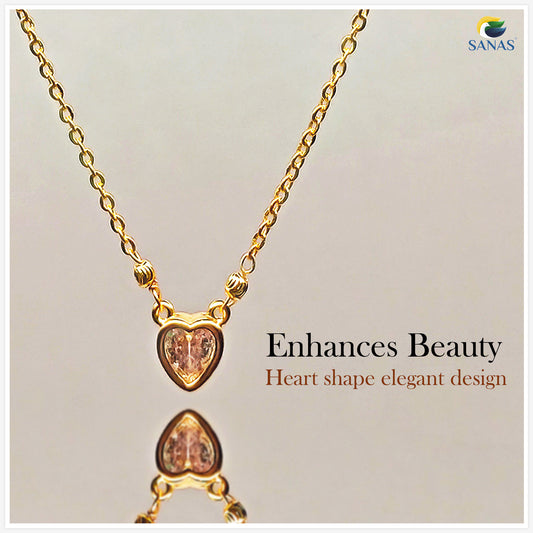 Sanas Heart Shape Mangalsutra - 1Pcs