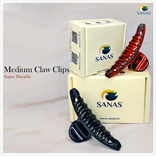 Sanas Butterfly Clip (L Red) X - 2Pcs