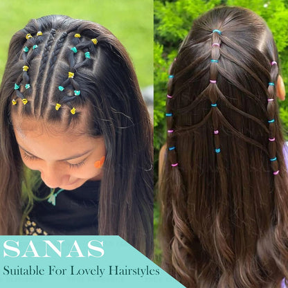 Sanas Multicolor Medium Rubber - 1100Pcs