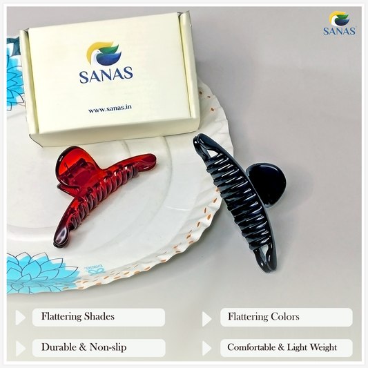 Sanas Butterfly Clip (L Hibiscus)(X) - 2Pcs