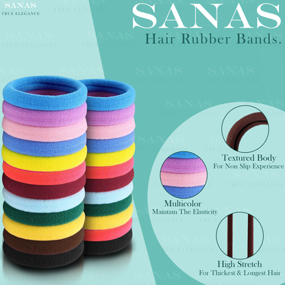 Sanas Multi-Color Rubber Band - 36Pcs