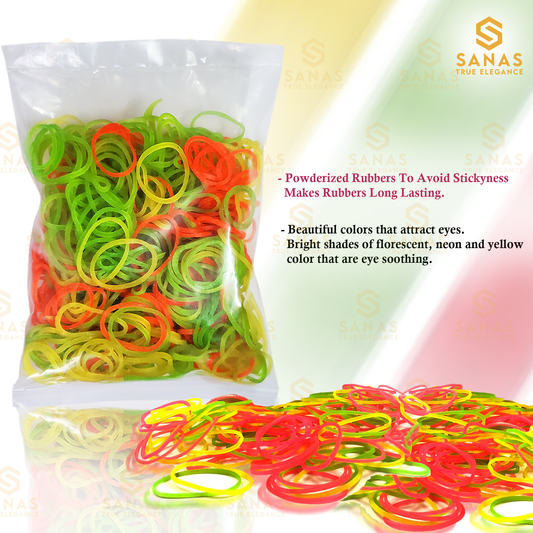 Sanas Nylon Rubber Bands - 50g - 300Pcs