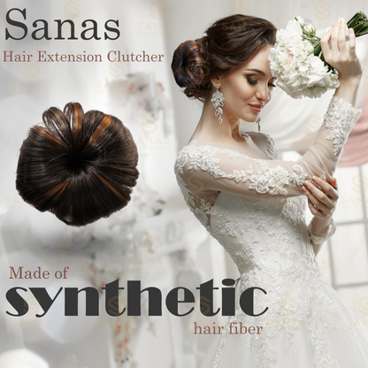 Sanas Hair Clutch Buns For Women - 1Pc