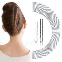 Sanas Black U Hair Pin -  100Pcs