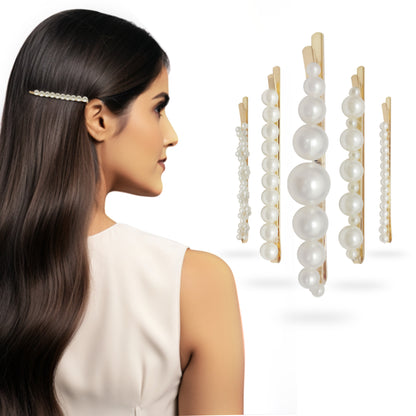 Sanas Pearl Bobby Pins - 5Pcs