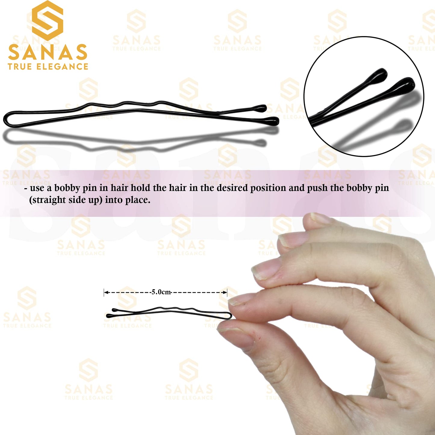 Sanas Bobby Hair Pins